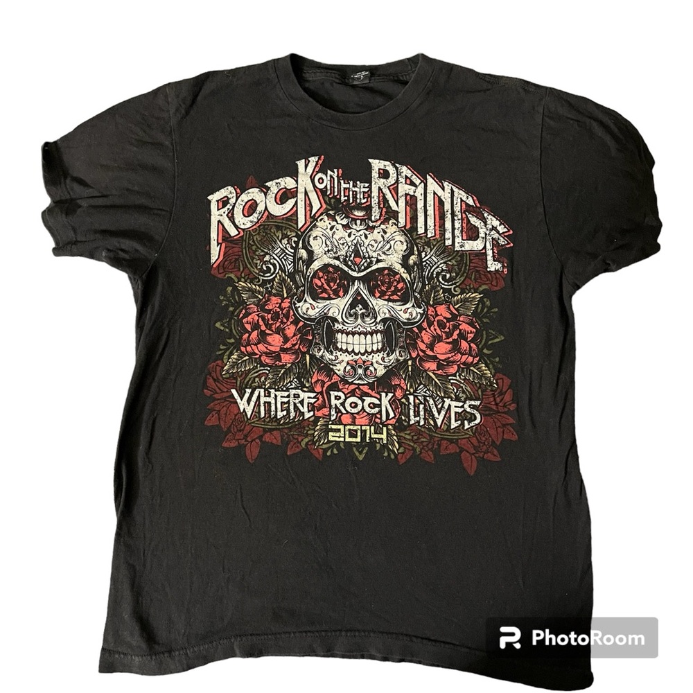Rock on the range t-shirt 2014 m